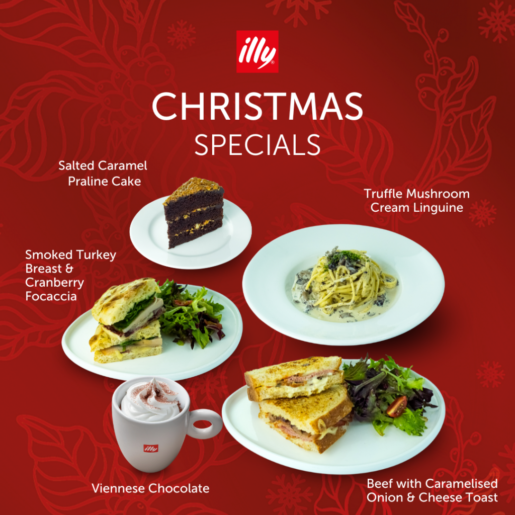 illy Xmas Menu
